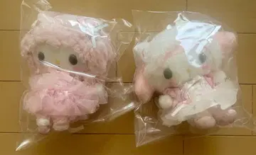 화이트 고양이 발레리나 산리오 마이멜로디 피아노 2개 세트 마스코트