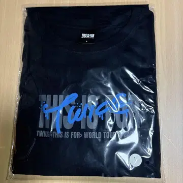 TWICE this is for 라이브 티셔츠 L 사이즈 쯔위