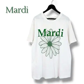 Mardi 마르디 프리 사이즈 T셔츠 화이트 한국