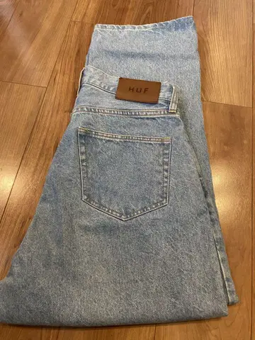 HUF 라이트 블루 데님 팬츠