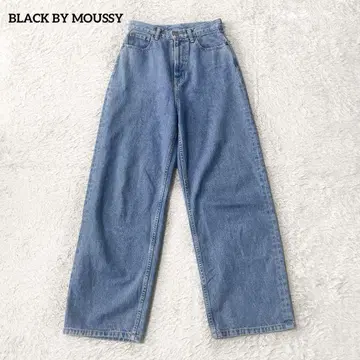 블랙바이마우지 마초 블루 데님 blkby 일본제 used 가공