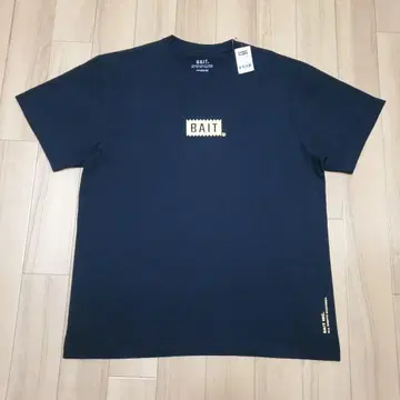 미사용 새상품 BAIT 베이트 골드 로고 티셔츠