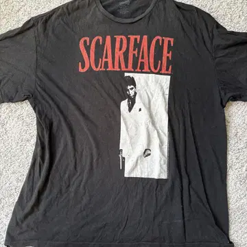 SCARFACE 블랙 티셔츠