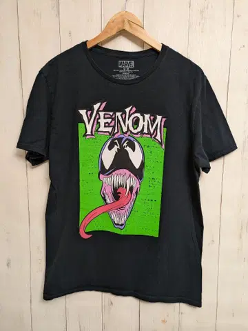 US 구제 MARVEL VENOM 티셔츠 L 사이즈 블랙