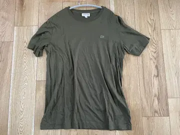 LACOSTE 올리브 티셔츠 US L