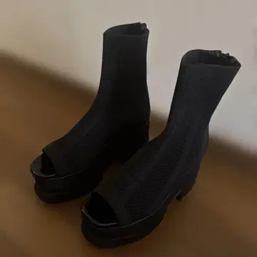 MURUA 자카드 삭스 부츠 23.5cm