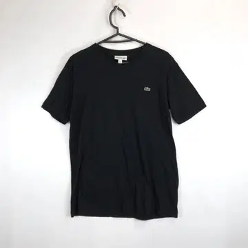 라코스테 V넥 티셔츠 블랙 원포인트 M 사이즈 TH165EL