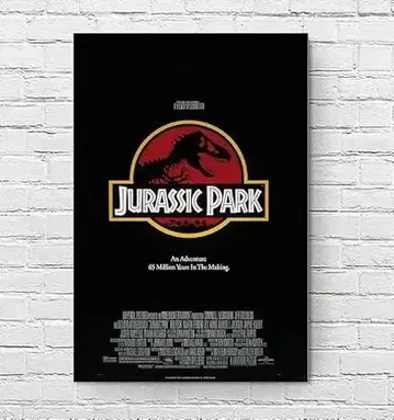 대형 영화 포스터 쥬라기 공원 JURASSIC PARK US판 of1