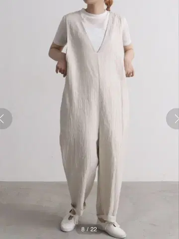 yuni 코튼 린넨 올인원