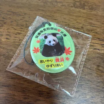 교통안전 와카야마 꿈 홍보대사 후우히 스트랩 팬더