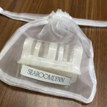 SEAROOMLYNN 헤어 클립 화이트