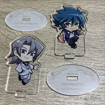 유희왕 GX 에드 피닉스 & 요한 안데르센 아크릴 스탠드 2세트