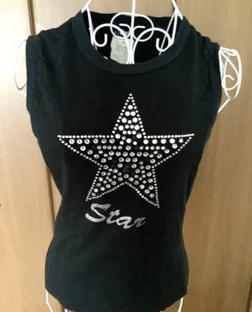 D&G 별 모양 스톤 장식 탱크탑 S