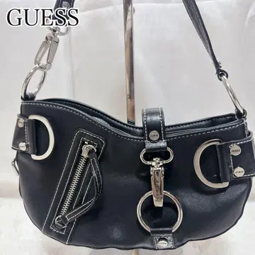 새상품급 GUESS 블랙 숄더백 액세서리 파우치
