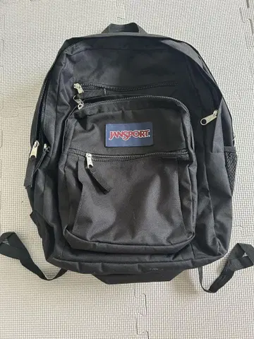 JANSPORT 블랙 백팩