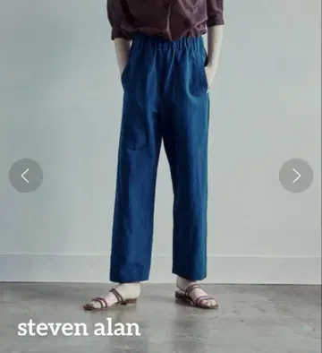steven alan 스티븐 앨런 린넨 혼방 이지 팬츠 일본제 S