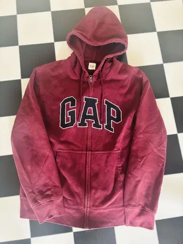 GAP 버건디 후드티 S