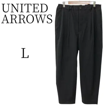 UNITED ARROWS 블랙 캐주얼 팬츠 L