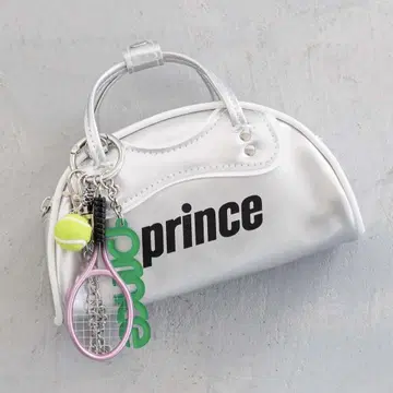 [ Prince ] 파우치 백 테니스 라켓 실버