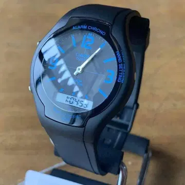 [새상품] 카시오 CASIO 스탠다드 아나데지 손목시계 AW-90H-2B