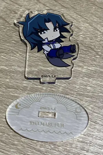 유희왕 GX 마루후지 료 아크릴 스탠드 콜라보 카페