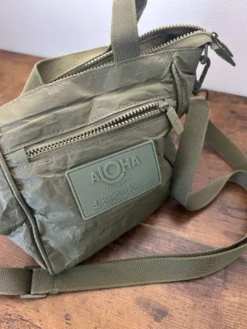 Aloha 올리브 그린 숄더백