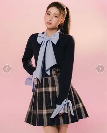 SNIDEL 플리츠 스커트 숏 팬츠