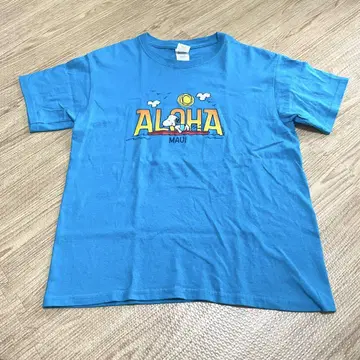 스누피 ALOHA T셔츠 마우이 치비T