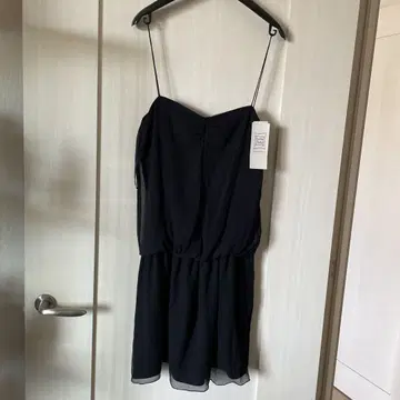 Cynthia Rowley 블랙 슬립 드레스