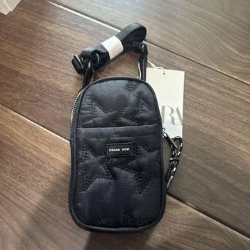 ZARA 스마트폰 숄더백 블랙