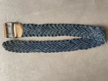 clutch 클러치 데님 웨빙 벨트 가죽 포함