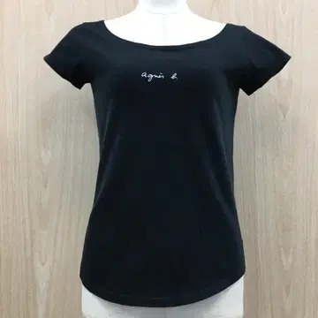 아녜스베 라운드 헴 티셔츠 F0814A08