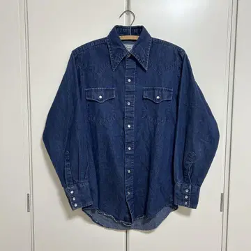 70년대~ Texson 웨스턴 셔츠 데님 vintage USA