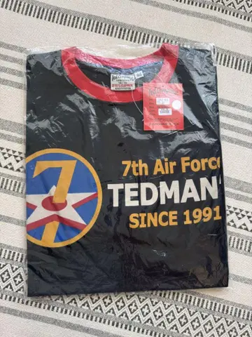 에프상회 TEDMAN 7th Air Force 티셔츠 44 블랙