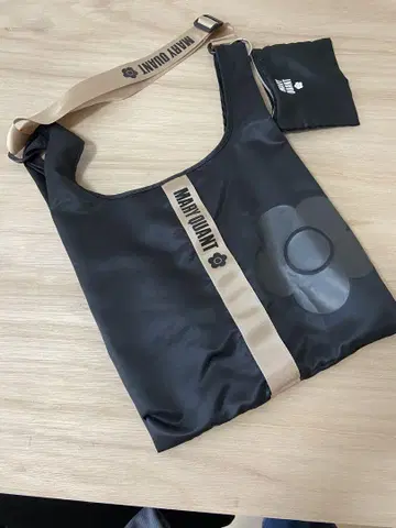 MARY QUANT 에코백 블랙