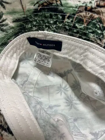TOMMY HILFIGER 트로피컬 버킷햇