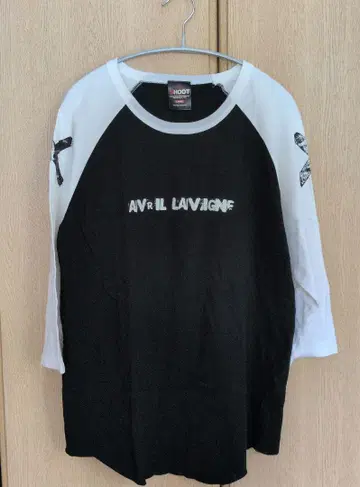 Avril Lavigne 래글런 슬리브 티셔츠 L