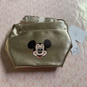 WCJ Disney DRAWSTRING BAG 미키 골드