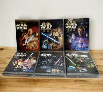 영화 star wars 스타 워즈 6장 DVD 세트
