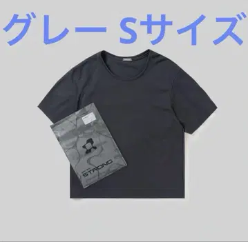 STRONG PACK TEE SHORT (GREY) 그레이 S 사이즈