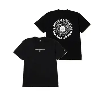 반팔 T셔츠 Circle OOTTF 블랙 x 화이트