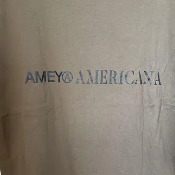 새상품급 AMERICANA 슬리브리스 T셔츠 브라운