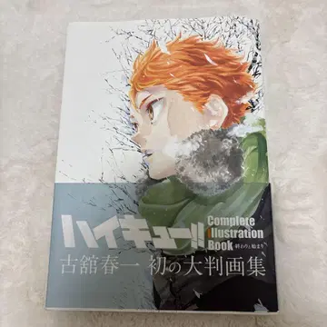 하이큐!! complete illustration book 대형 화집