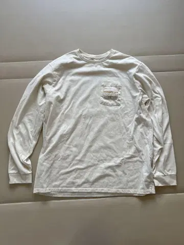 미사용 새상품 patagonia 남성용 롱 슬리브 포켓 티셔츠 L 사이즈