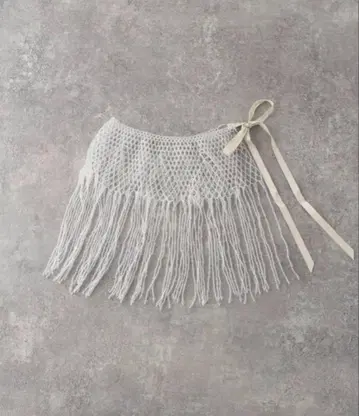 새상품급 chikakisada 치카키사다 비즈 랩스커트 뷔스티에