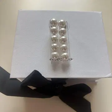 cocorico dritto 화이트 펄 스터드 귀걸이 약 5cm