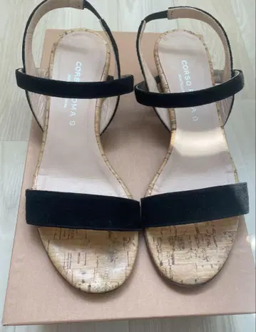 코르소 로마 9 웨지솔 샌들