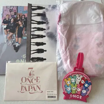 TWICE FC 회보 응원봉 케이스 복권 슬로건 묶음 판매