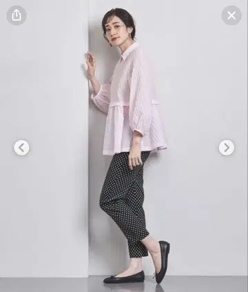 도트 재규어 팬츠