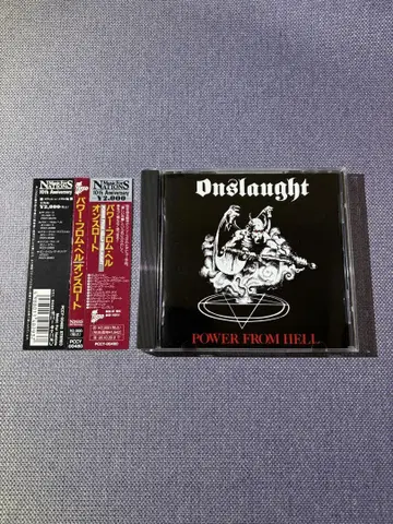 온슬로트 파워 프롬 헬 오비 포함 ONSLAUGHT 슬래시